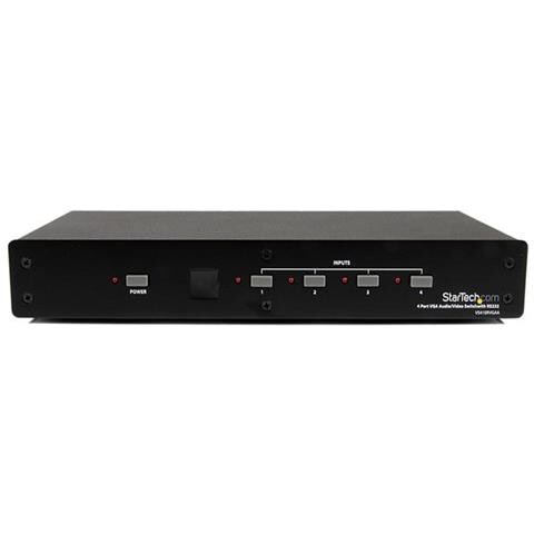 Switch audio / video VGA 4 porte con controllo RS-232 - Foto 3