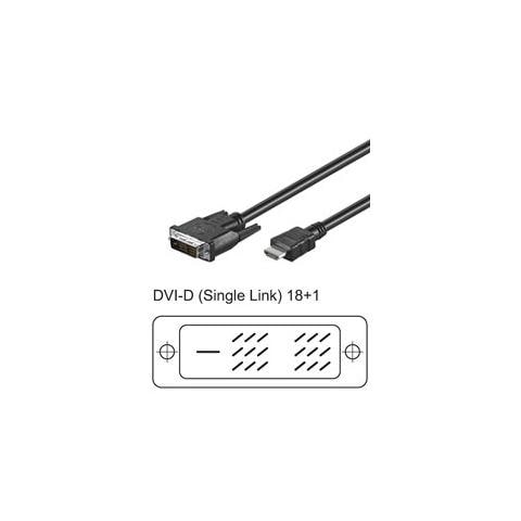 ICOC HDMI-D-100 - Cavo Video da HDMI a DVI-D M / M 10,0 m - Foto 1