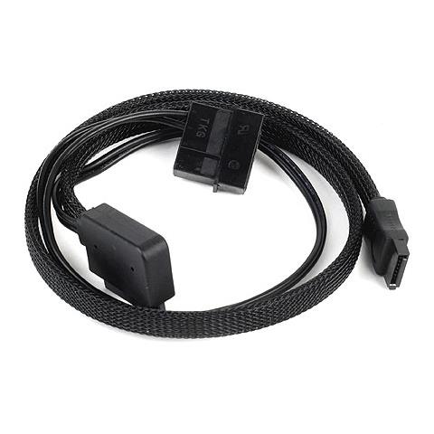 Adattatore con Sleeved Nero da Slim-SATA a SATA - Foto 6