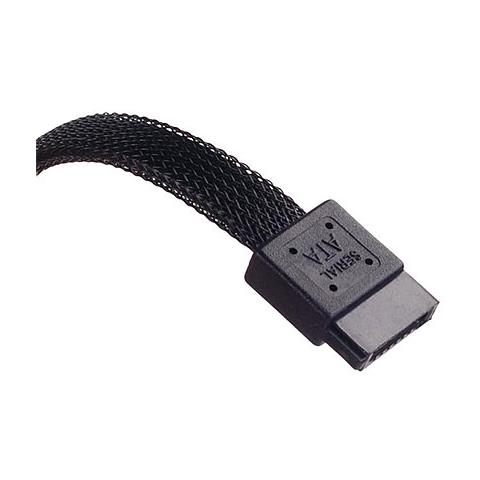 Adattatore con Sleeved Nero da Slim-SATA a SATA - Foto 1