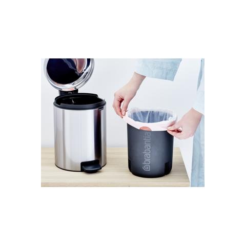 Pattumiera Pedal Bin New Icon 5 Litri Inox Satinato - Foto 2