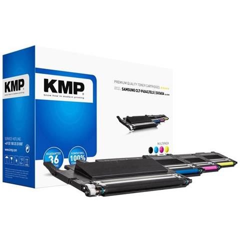 TONER COMPATIBILE - cartuccia 4 pz Nero, Ciano, Magenta, Giallo (3528,0005) - Foto 1
