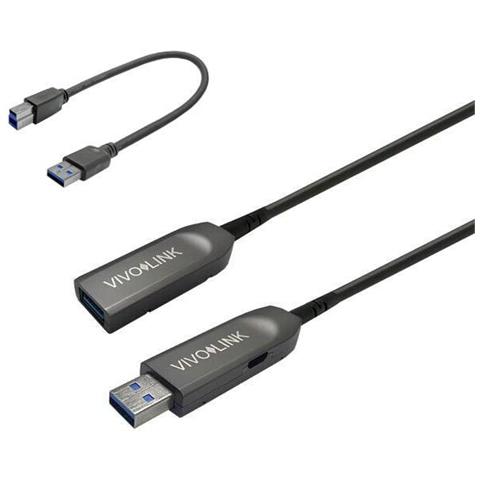 Prousb3aaf10 Cavo Usb 10 M Usb 3.2 Gen 1 [3.1 Gen 1] Usb A Nero (usb 3.0, Usb-a Male, Usb-a - Female, 10m Inclu - Foto 4