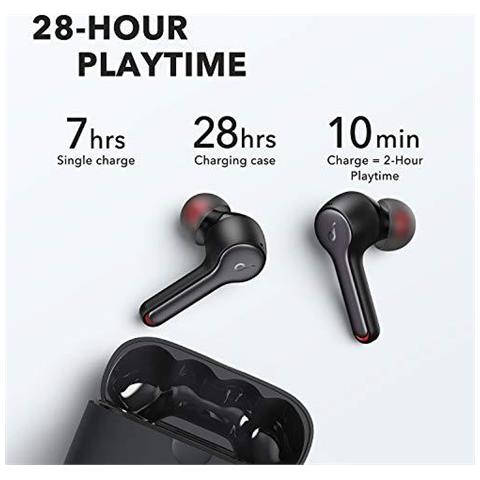 Soundcore Liberty Air 2 Wireless Auricolari Driver Diamante Di Ispirazione Auricolari Bluetooth 4 Microfoni Noise Reduction 28h Playtime Hearid Bluetooth 5 Wireless Charging Per Le Chiamate Home Office - Foto 2