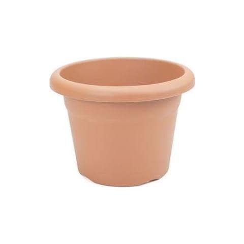 Vaso Per Fiori - Ø 30 Cm Rotondo - Terracotta - Foto 1