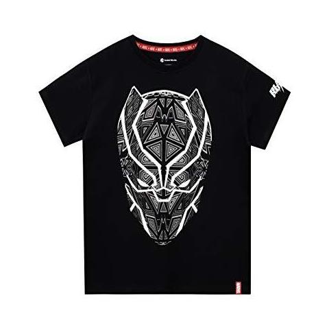 Pantera Nera Ragazzi T-shirt Nera Et 3 A 4 Anni - Foto 1