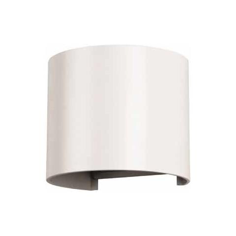 Lampada Led 6W Parete Semicerchio Ip65 660Lm 60° Mod. Vt- 756 Sku 7082 - Bianco Caldo 3000K - Bianco - Foto 1