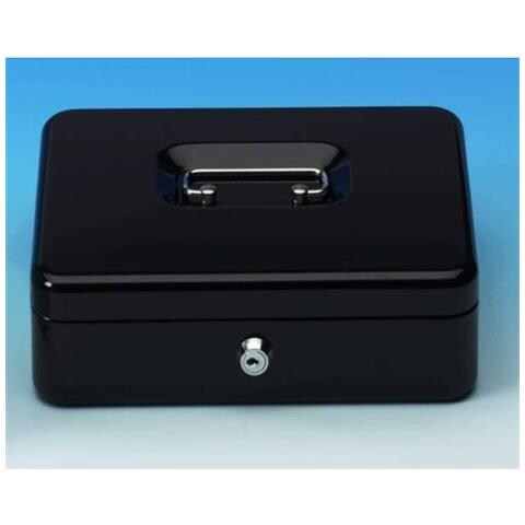 Cassetta per Monete e Banconote Nero - Foto 1