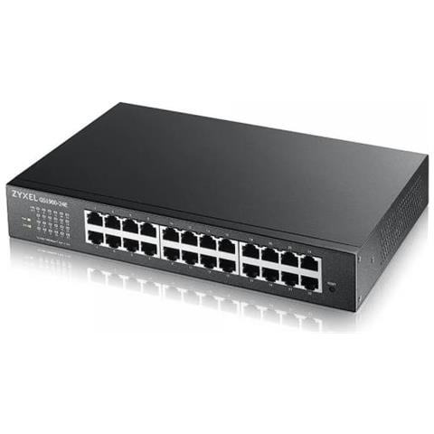 Switch GS1900-24E-EU0103F Smart Managed con 24 Porte GbE Colore Nero - Foto 1