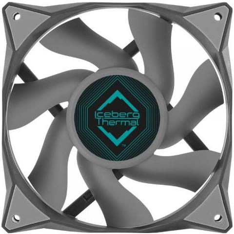 Icegale Case Per Computer Ventilatore 12 Cm Grigio 1 Pz - Foto 1