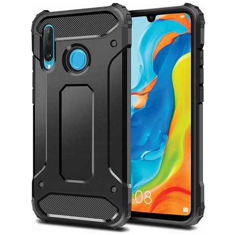 Forcell Custodia Armor Case Tpu Cover Per Huawei P30 Lite Black - Foto 1