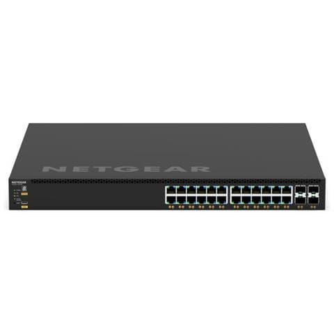 Switch di Rete GSM4328-100NES Gestito 1U 24 Porte Ethernet (10/100/1000) Supporto Power Over Ethernet (PoE) Colore Nero - Foto 1