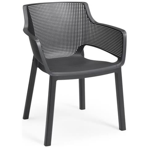 Veel Van 6 Monoblok Fauteuils - Stapelbaar In Kunsthars - Converteerbare Vorm - 3d (mesh) -co-afwerking - Allibert By - - Foto 1
