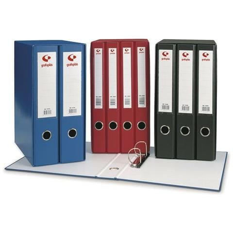 Classificatore A Leva 35 X 29 X 16 Cm Rosso Din A4 - Foto 2