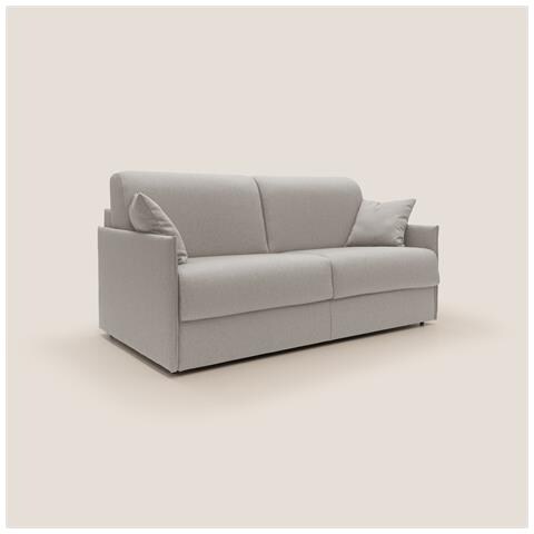 Evans Divano letto matrimoniale in tessuto impermeabile T13 189 cm (mat. 160x197) panna - Foto 1