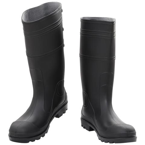 Stivali Da Pioggia Neri Misura 45 In Pvc - Foto 2