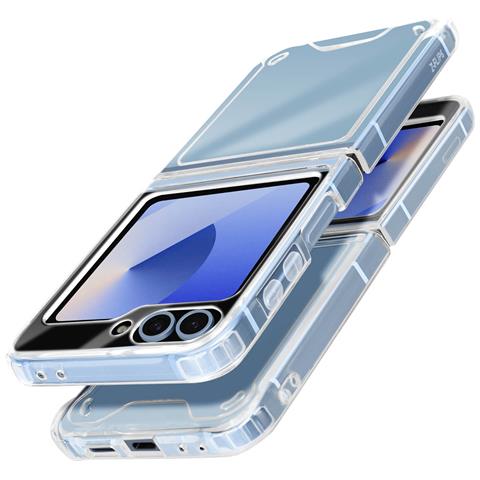 Cover Per Samsung Galaxy Z Flip6 Bordi Rialzati Angoli Rinforzati - Foto 2