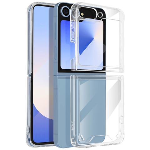 Cover Per Samsung Galaxy Z Flip6 Bordi Rialzati Angoli Rinforzati - Foto 1
