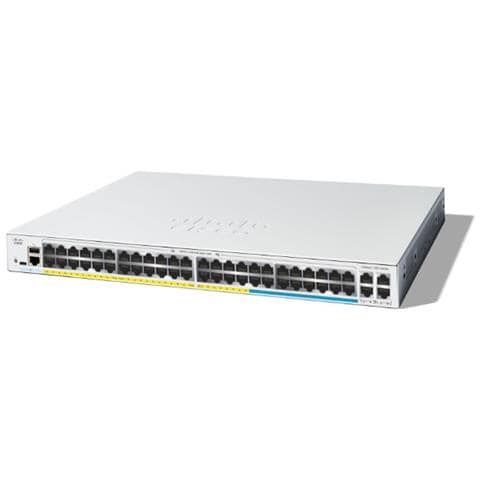 Catalyst 1300-48MGP-4X - Switch - L3 - Gestito - 48 x 10 Gigabit Ethernet + 4 x 10 Gigabit SFP+ - Montaggio su rack - PoE+ (370 W) - Foto 1