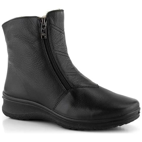 Munchen Booties Stivaletti Pelle Scarpe Donna Nero Eu 42, 12-48539-61 - Foto 1