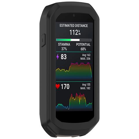 Custodia In Silicone Garmin Edge 1050, Copertura Parziale Black - Foto 2