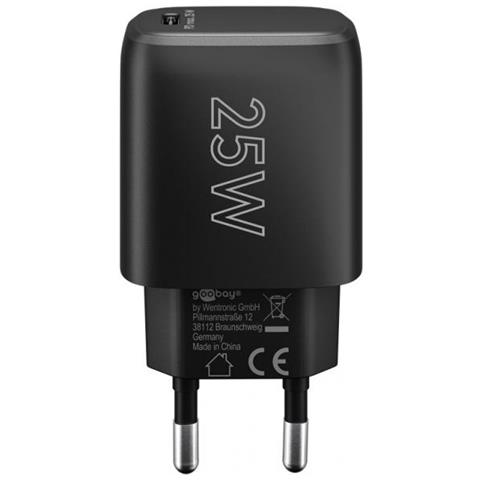 Goobay 65367 Caricabatterie Per Dispositivi Mobili Computer Portatile, Smartphone, Tablet Nero Ac Interno - Foto 3