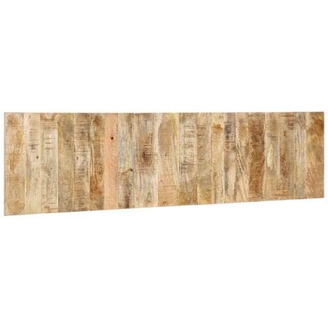 Testiera 200 Cm In Legno Massello Di Mango Grezzo - Foto 2
