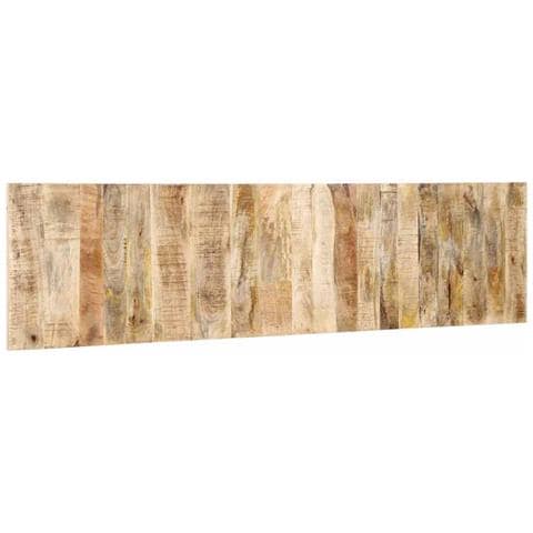 Testiera 200 Cm In Legno Massello Di Mango Grezzo - Foto 3