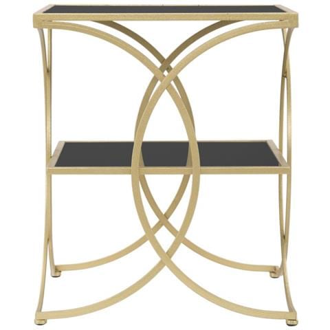 Tavolino Mf538 - Oro - Metallo - 45x45x55 Cm - Foto 2