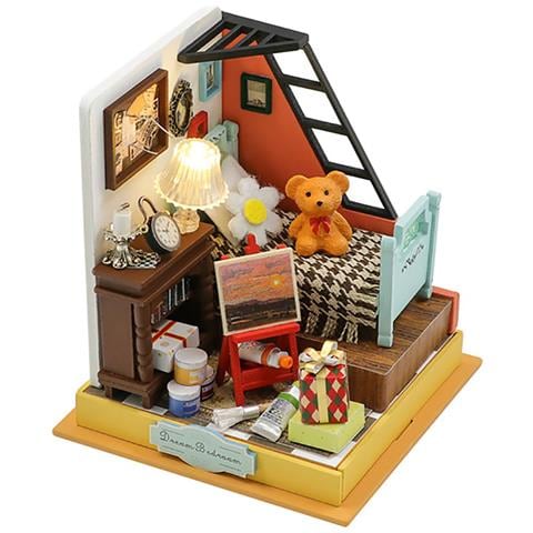 Mini Cameretta Per Bambini Fai Da Te Con Luce Led E Accessori - Foto 1