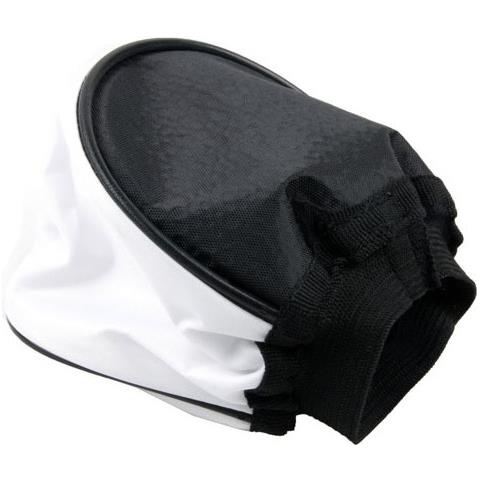 Diffusore Universale In Tessuto Per Flash, Bianco E Nero, Per Fotocamere Reflex - Foto 1