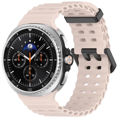 Cinturino Ocean Compatibile Con Samsung Watch8 E Watch8 Classic - Silicone Pink - Foto 2