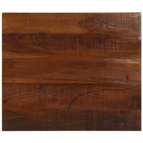 Piano Tavolo 60x50x2,5 cm Rettangolare in Massello di Recupero - Foto 1