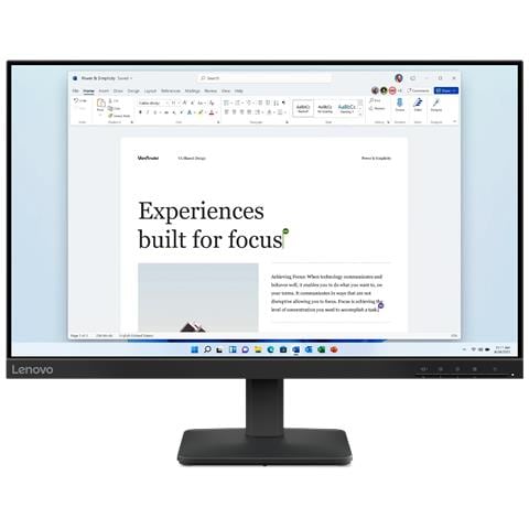 L24-4e Monitor PC 60,5 cm (23.8") 1920 x 1080 Pixel Full HD LCD Nero - Foto 1