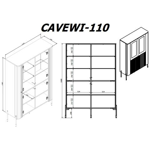 VERA 471011 armadio soggiorno Armadietto - Foto 2
