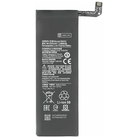 Oem Batteria Testata Ricambio Pari Originale Bm52 Per Xiaomi Mi Note 10 - Lite - Pro - Mi Cc9 Pro - Foto 1