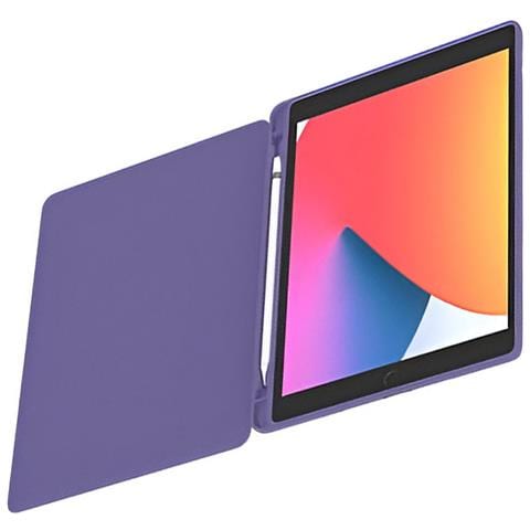 Custodia Per Ipad Air 11“ M2-m3 / Air 10.9” Modello Slimskin Con Supporto Per Stilo, Viola - Foto 2