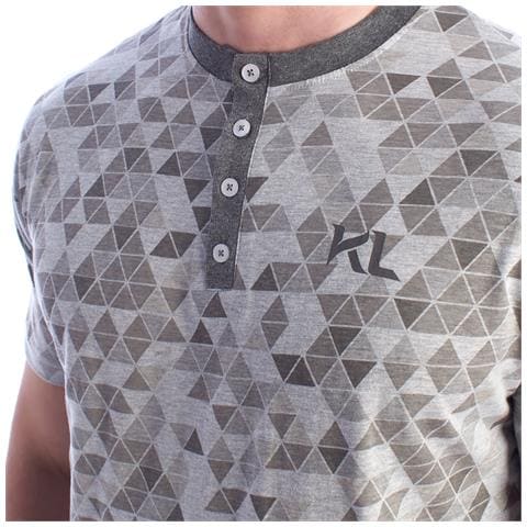 Pigiama Estivo Da Uomo In Cotone A Maniche Corte Kl30000 - Foto 2