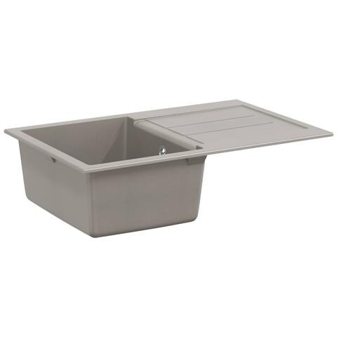 Lavello Grigio 780 x 500 mm 80% Quarzo e 20% Resina - Foto 1