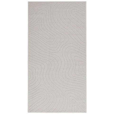 Tappeti per area HUARTE Crema 200 x 80 cm Poliestere - Foto 1