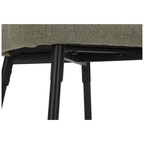 Set Di 2 Sgabelli Alti Vkh433-verde-metallo-52x59x108 Cm - Foto 8