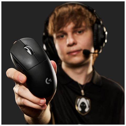 PRO X SUPERLIGHT 2c mouse Gaming Ambidestro RF Wireless 44000 DPI - Foto 2
