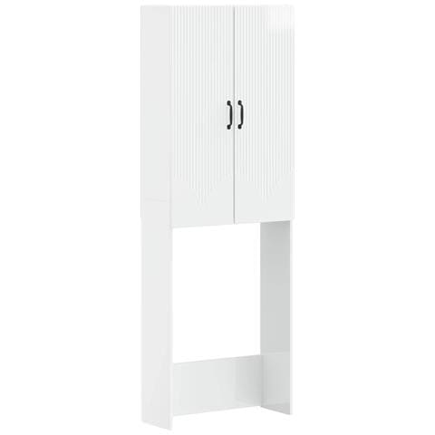 Mobile Bagno HOORN Bianco Lucido 66 x 25,5 x 190 cm - Foto 1