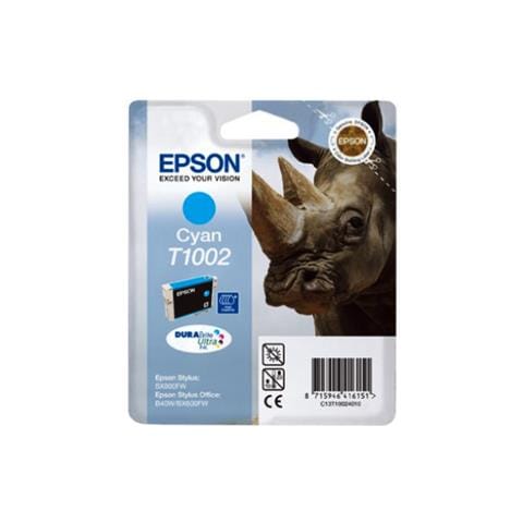 C13T10024010 Cartuccia Ink Originale Ciano Stylus Office BX600FW / Stylus Office B40W Capacità 815 Pagine - Foto 5