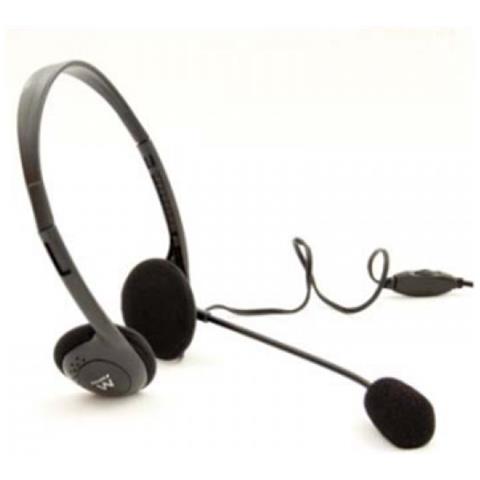 Cuffie con Microfono per PC Connessione Cavo Nera 2 m - Foto 4