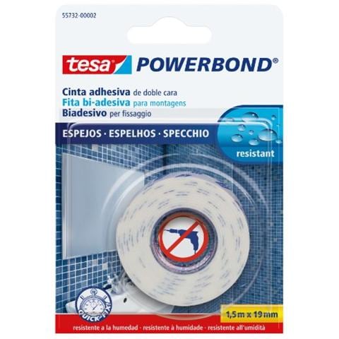 nastro biadesivo 1,5mtx19mm per specchi in blister - Foto 2