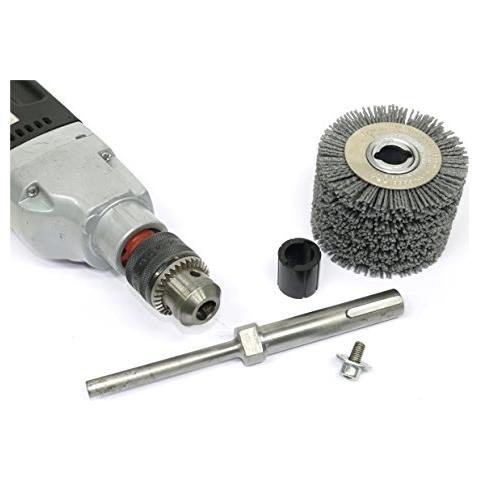 Albero Adattatore Rulli Levigatrice Per Trapano - Ø10 - Foto 2