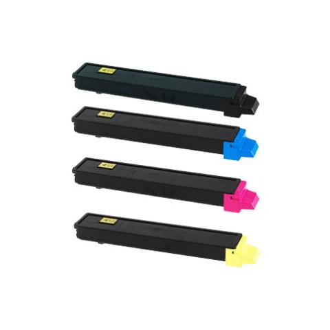 TONER COMPATIBILE - Yellow+waste Taskalfa 2550ci-6k#1t02mvanl0 - Foto 1