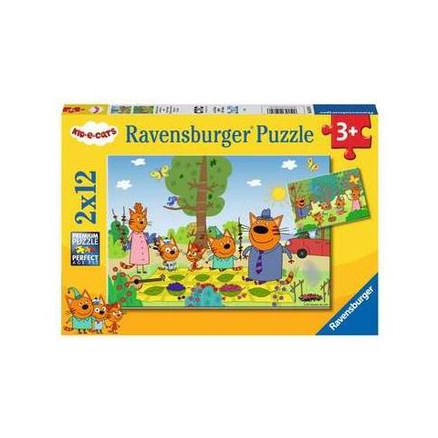 PUZZLE 2X12 KID E CATS - Foto 1