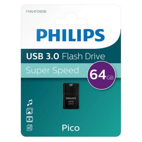 USB 3.0 64GB Pico Edition nero - Foto 2